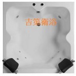 正方型強化壓克力浴缸尺寸w110*110cm~w150*d150cm尺寸齊全