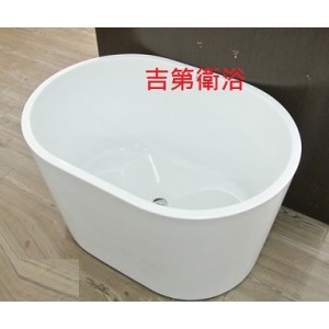 100~130*d70*h58cm高亮度強化壓克力獨立浴缸 