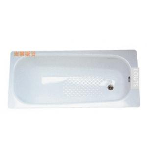 SMAVIT進口鋼板琺瑯浴缸w150~w170*D75cm 白色