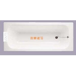 SMAVIT進口鋼板琺瑯浴缸 w120*d70~w160*d70cm 白色