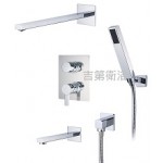 Gedy 埋壁式淋浴SPA組(三段式)