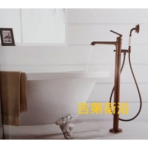 7129-D101 立柱式浴缸龍頭-古銅色