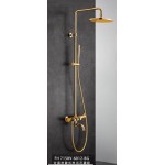 BETTOR FH7158V-6102 定溫按鍵式淋浴花灑龍頭 拉絲金