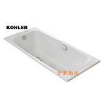 KOHLER鑄鐵浴缸K-18200T-GR   w160*d75cm