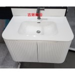 09618080一體瓷盆+弧形防水造型浴櫃w80cm特價14800元 09618080一體瓷盆+弧形防水造型浴櫃w80cm特價14800元