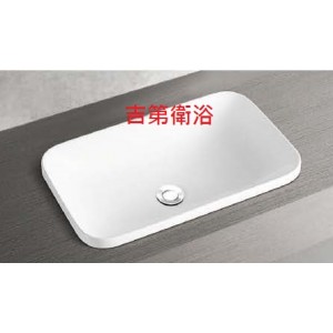 1131A 方型半崁盆尺寸:50*38cm