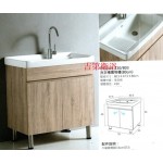 1080K30 陶瓷洗衣槽防水木紋櫃80.5*47.5*h86cm 特價$12500元 1080K30 陶瓷洗衣槽防水木紋櫃80.5*47.5*h86cm 特價$12500元