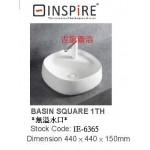 06365檯上面盆w44*d44*h15cm