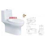 HC0159二段式省水單體馬桶 HC0159二段式省水單體馬桶
